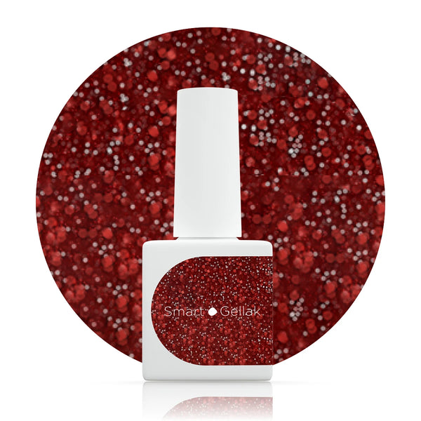 Red Glitter | Smart Gellak