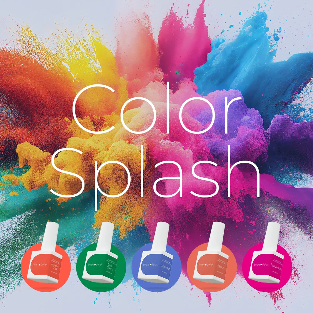 Color Splash | Gellak Kleurenset (5 st.) | Beste prijs